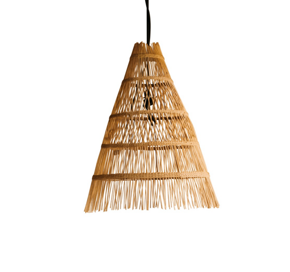 Chipewa Pendant Lampshade rattan cane malawi