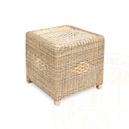 Classic Side Table Malawi furniture hand weaved natural hand made