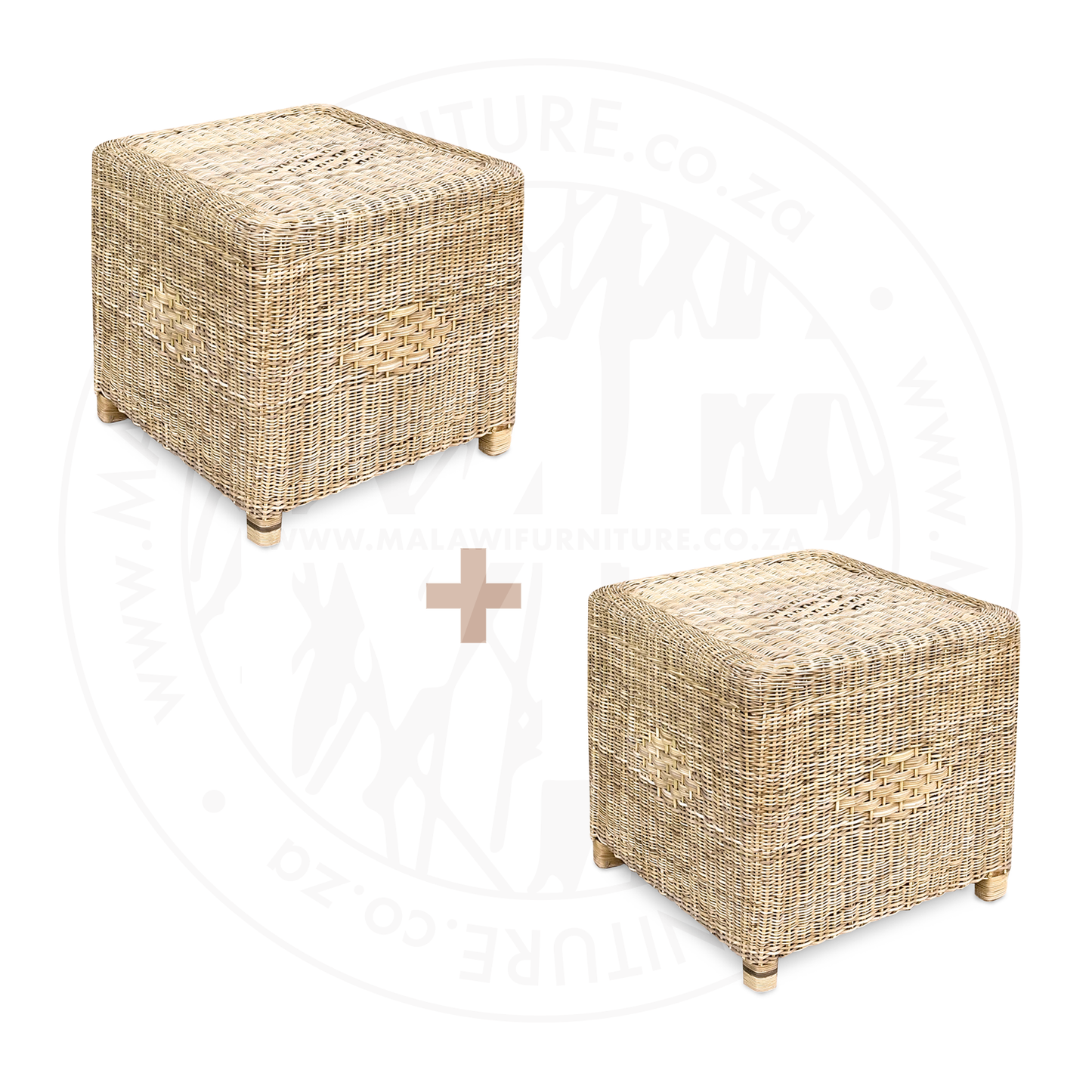 Classic Side Table Malawi furniture hand weaved natural hand made