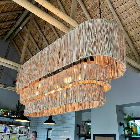 Savannah Pendant – Triple-Tier Grand Safari Chandelier
