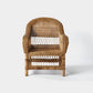 Classic One Seater Malawi Couch (Open weave)