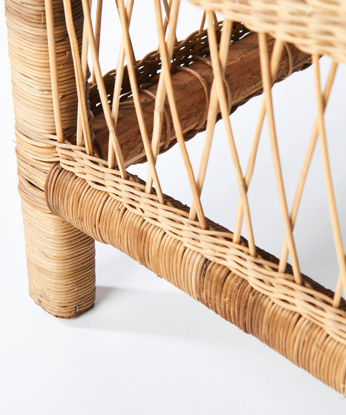 Classic One Seater Malawi Couch (Open weave)