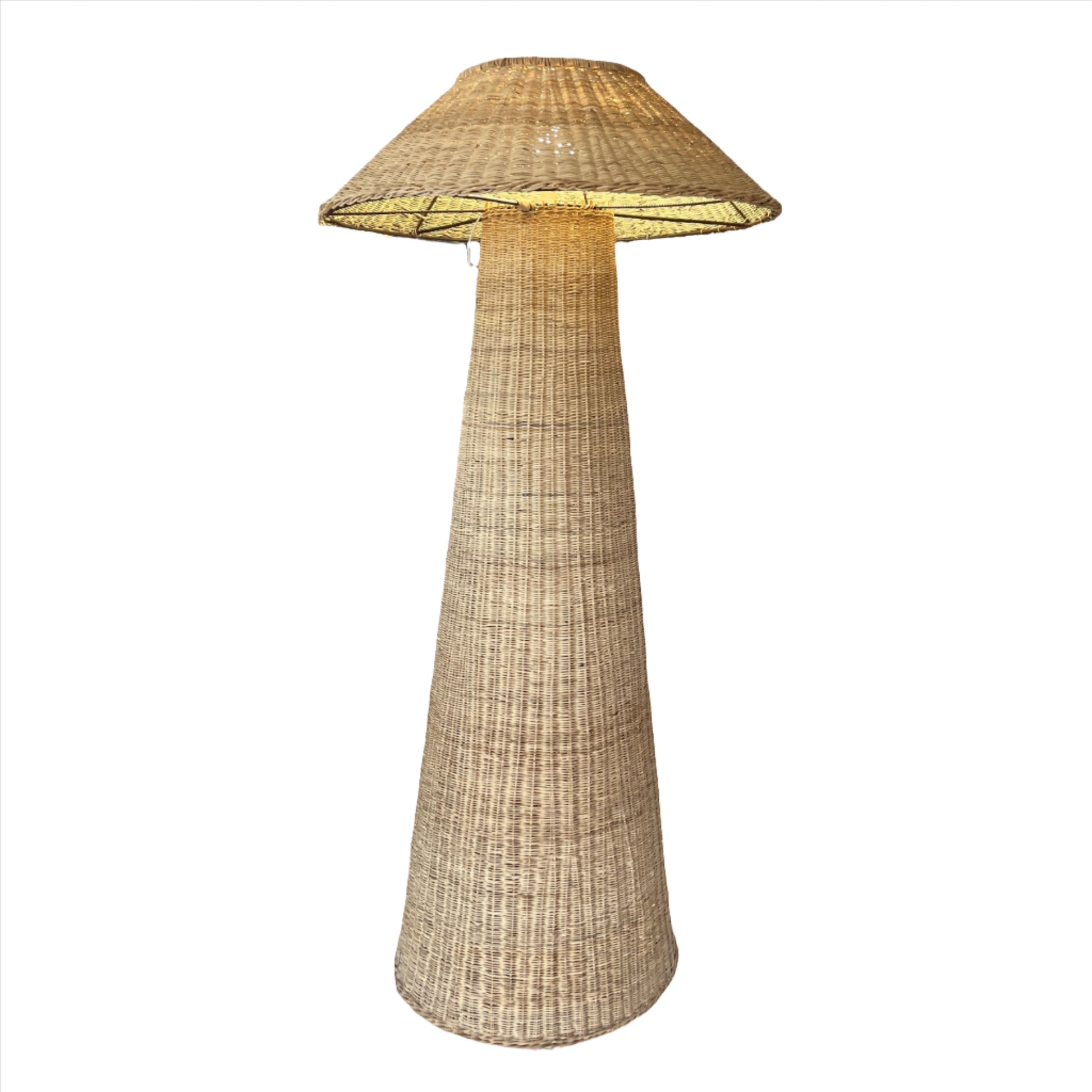 Malawi Mushroom Lamp floor standing with bulb