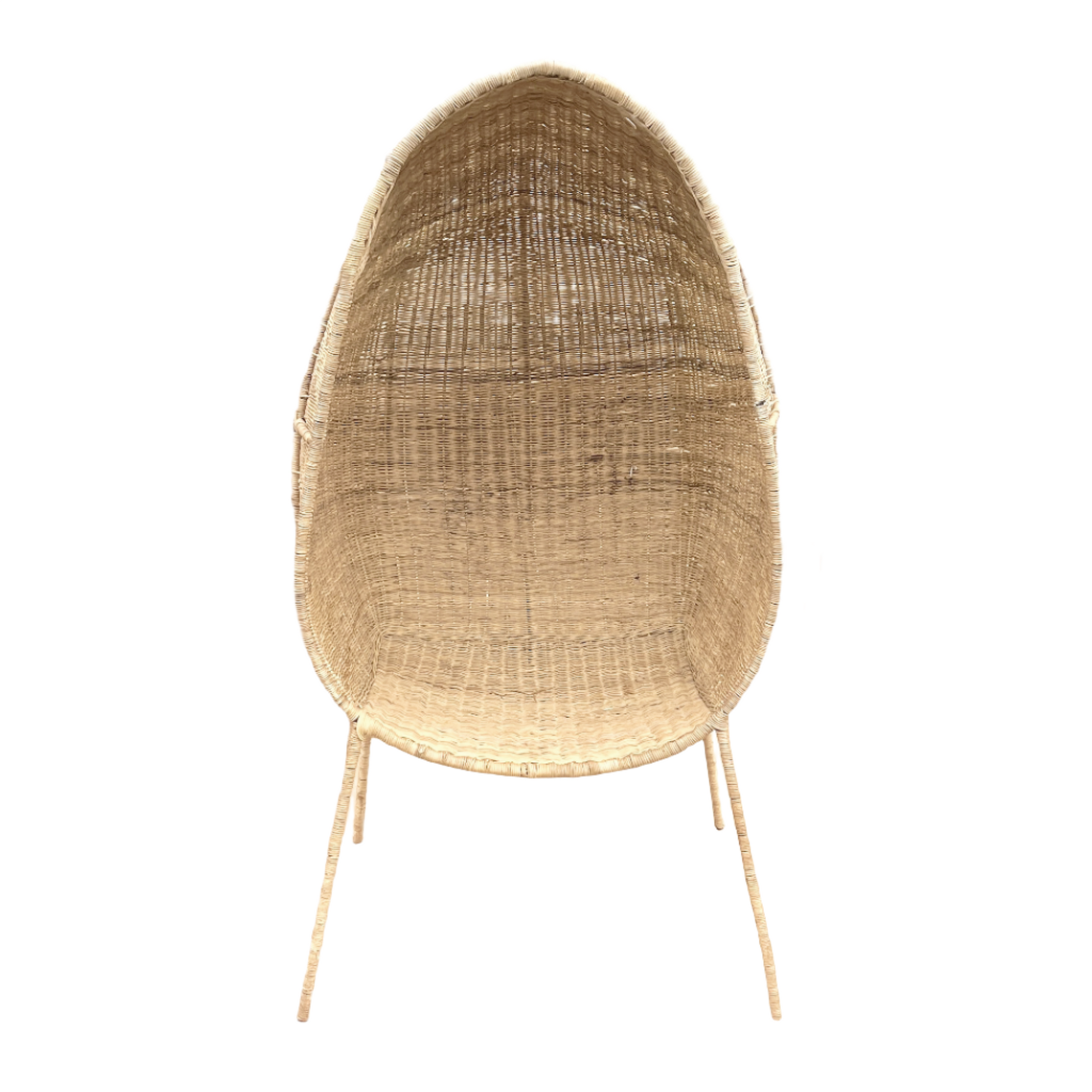 Malawi cane egg chair - Transform your garden or patio into a peaceful retreat