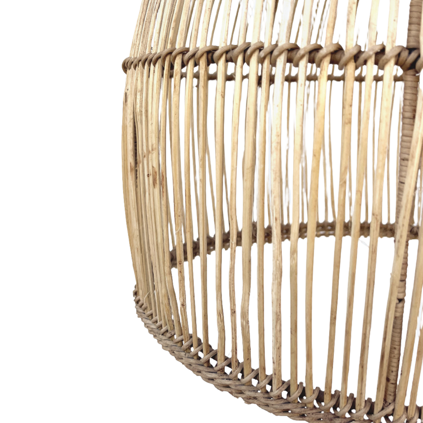 Malawi Rattan Cane, this 'Beehive' designer pendant lampshade