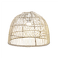 Dome Pendant Lampshade cane hand woven weave