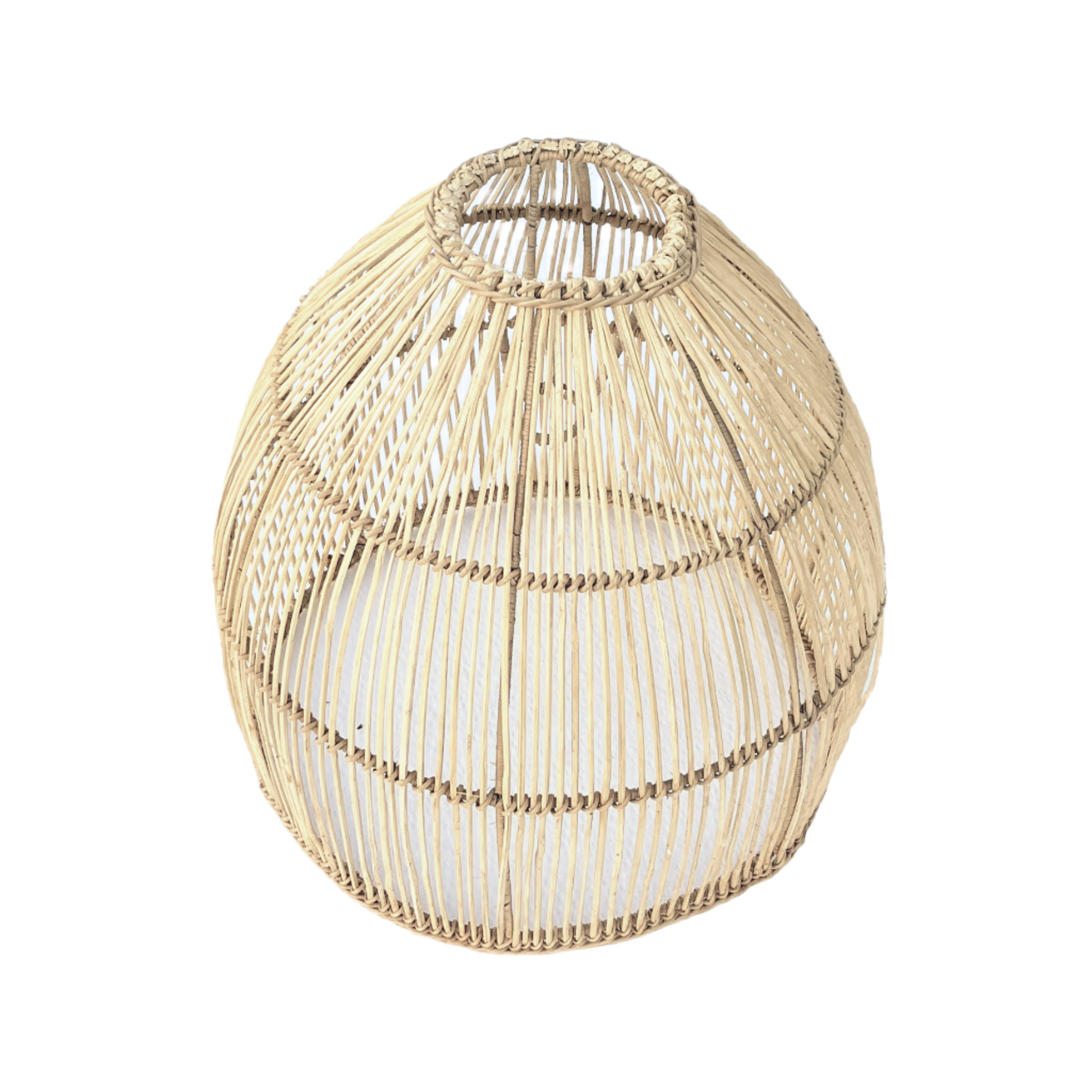 Malawi Rattan Cane, this 'Beehive' designer pendant lampshade