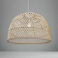 Dome Pendant Lampshade (X-Weave) Malawi Cane