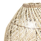 Malawi Beehive designer pendant lampshade has an x-weave design - Medium