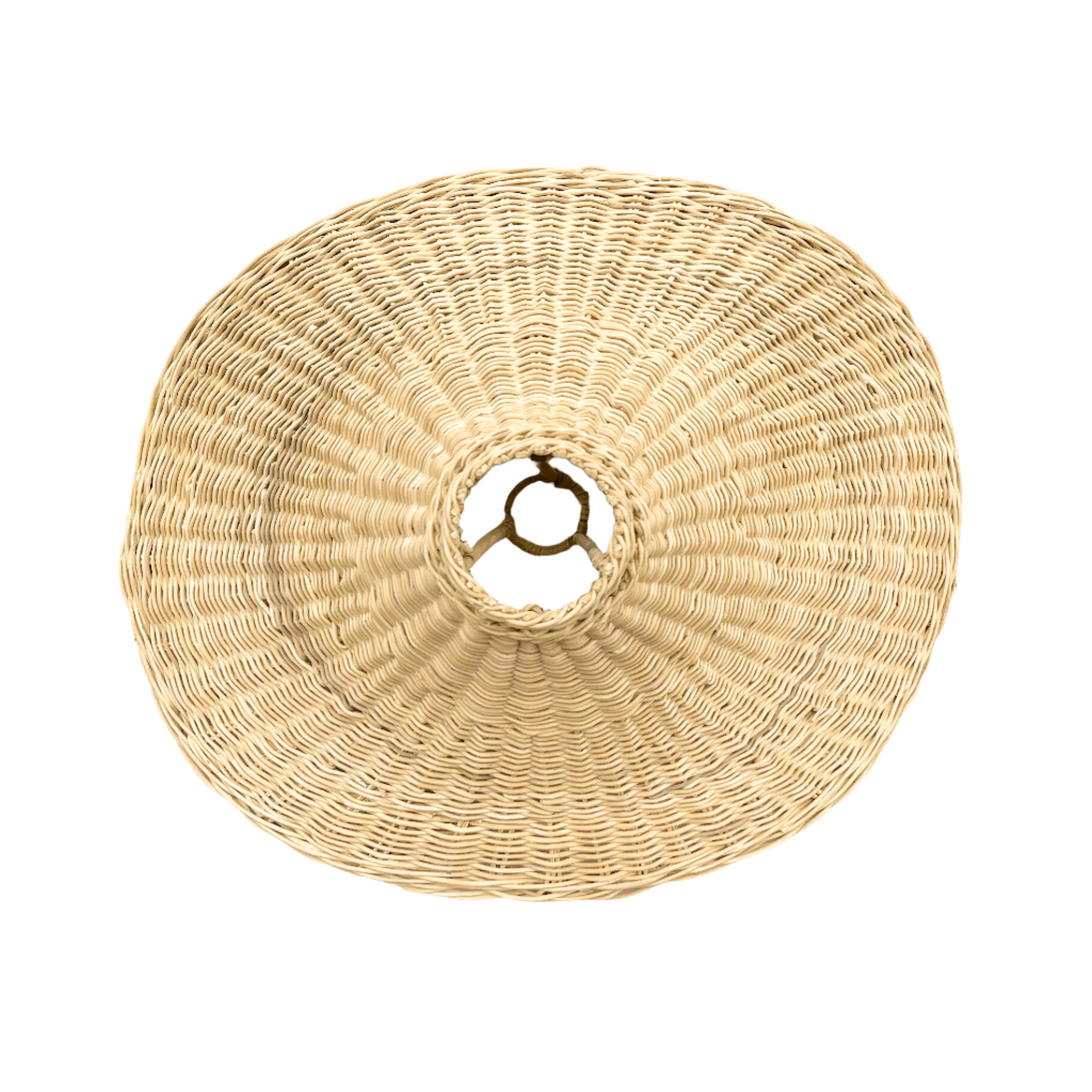 Malawi wave lampshade pendant oblong curved shape hand weaved elegant