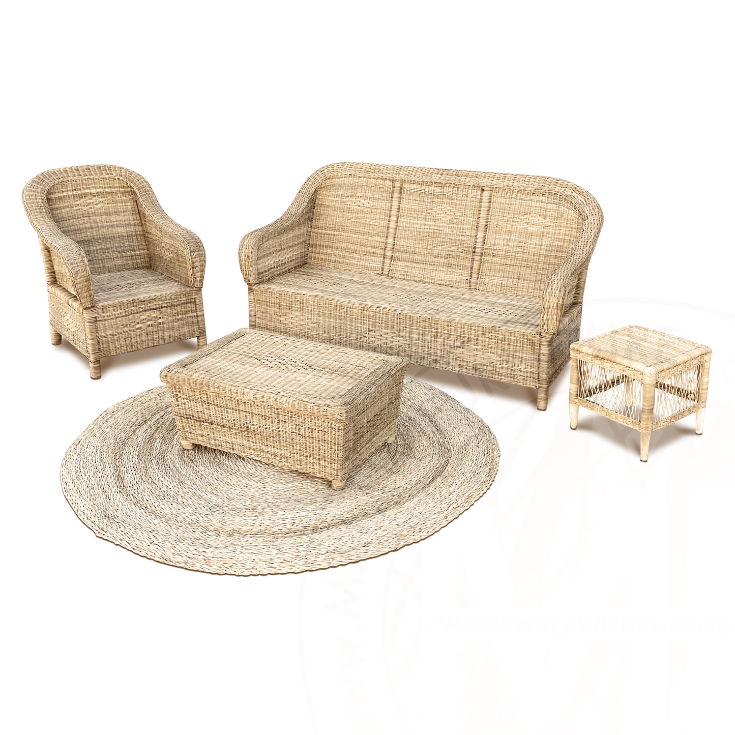Classic Malawi Couch Set (Option 3)