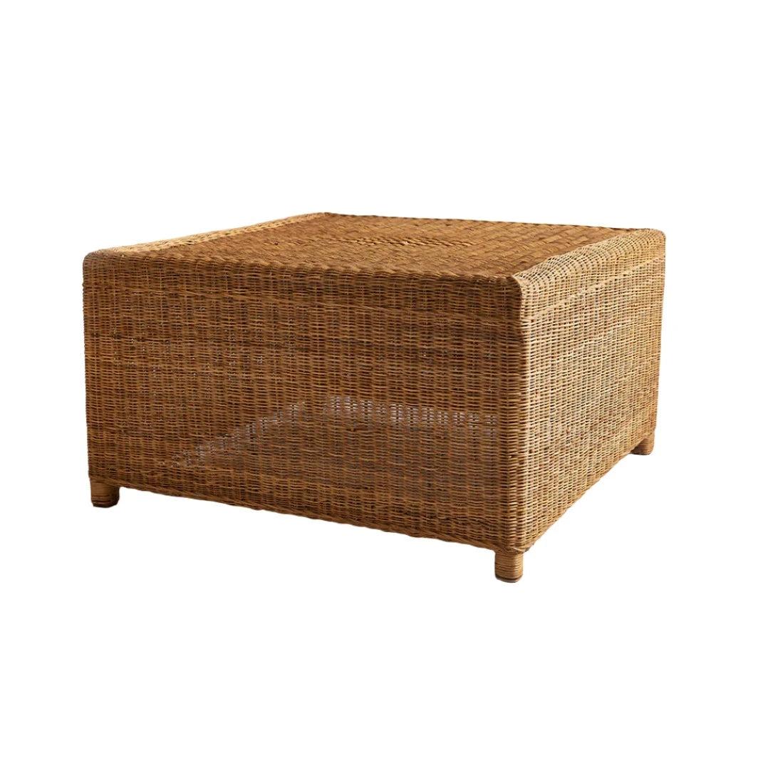 Classic Coffee Table (Square) Rattan weave Malawi