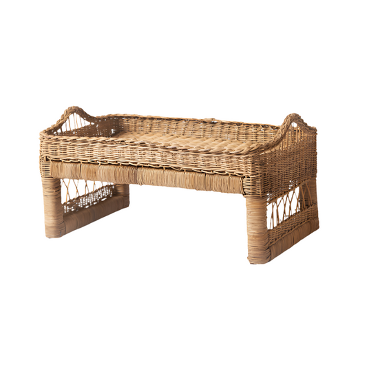 Woven Breakfast Bed Tray serving perfect for winter