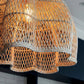 Scalloped Pendant Lampshade In Kitchen