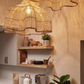 MalawiFurniture- Large Scallop Lampshades in Kitchen