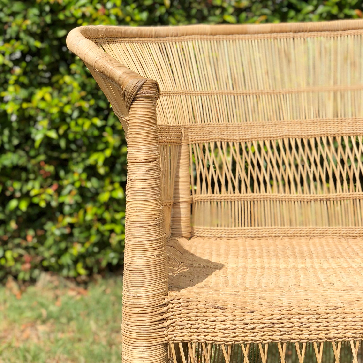 Malawi Furniture Cane Chairs made in Malawi, Hand-woven.