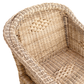 Classic Malawian cane bar stools with natural finishes. Handmade comfort. Authentic, natural tones bring a warm and inviting feel to any space. Close Up