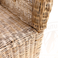 Classic Malawian cane bar stools with natural finishes. Handmade comfort. Authentic, natural tones bring a warm and inviting feel to any space. Close Up