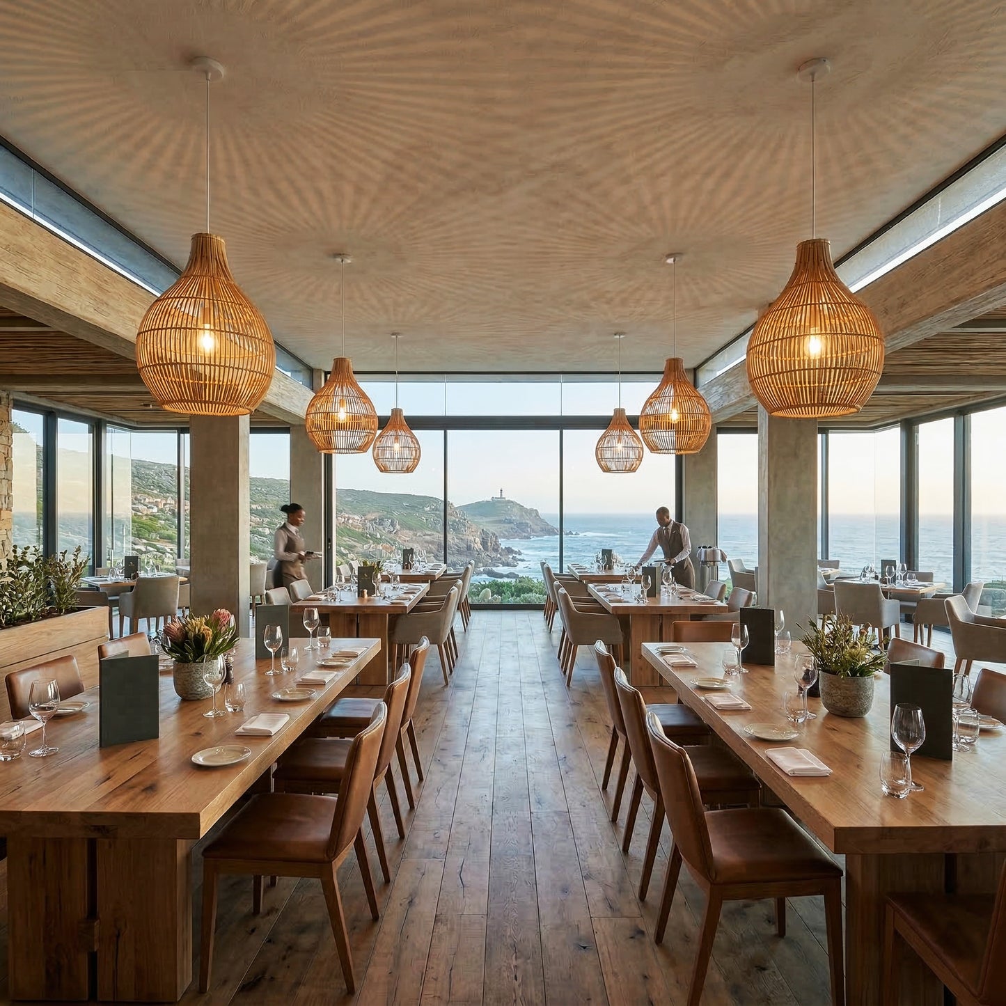 Bell Pendant Lampshade (Straight Weave)