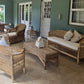 Three seater traditional chair