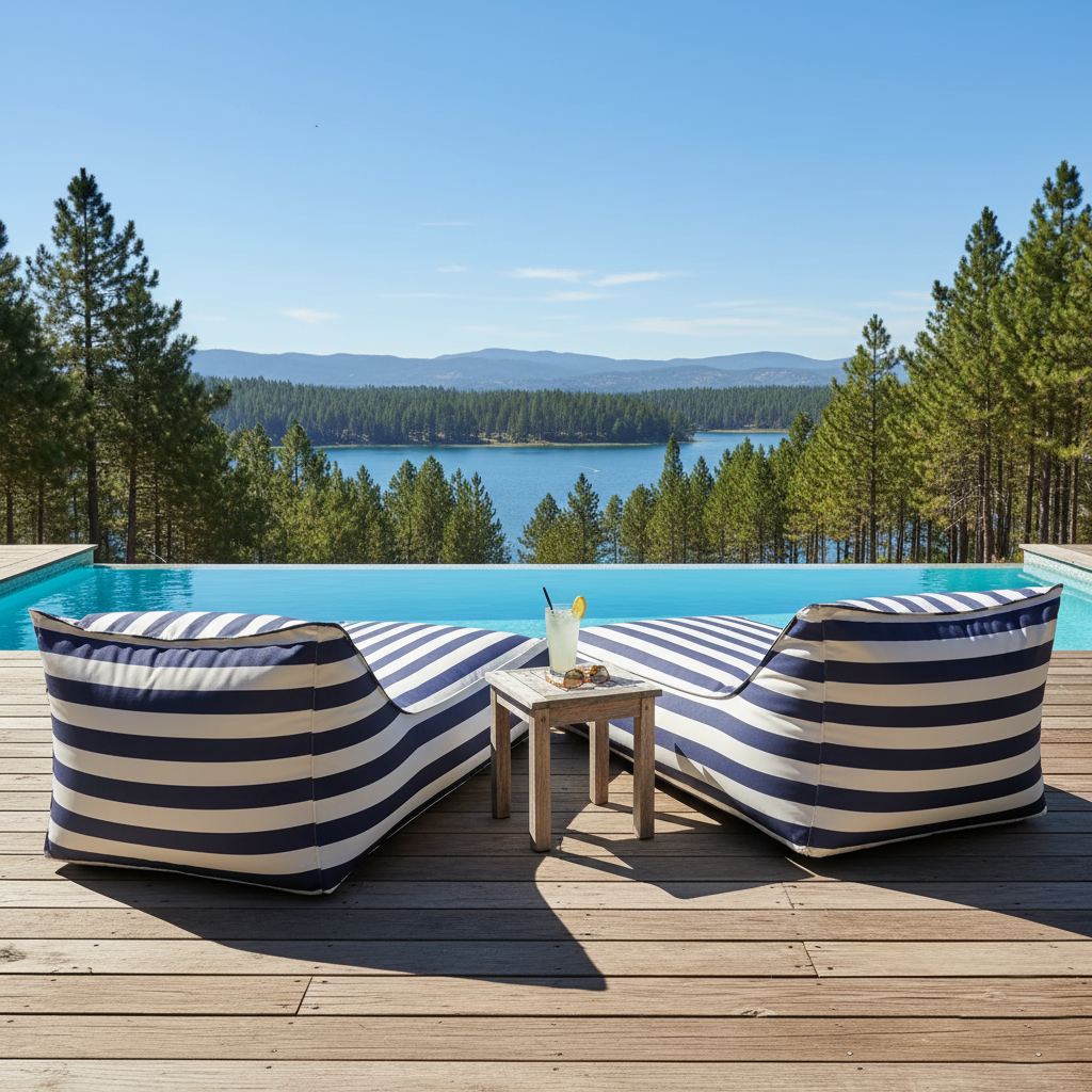 sofa sun bed lounger outdoors pool lounger fatsak