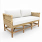 Malawi Furniture - Balcony Bench with seated cushion and back cushions