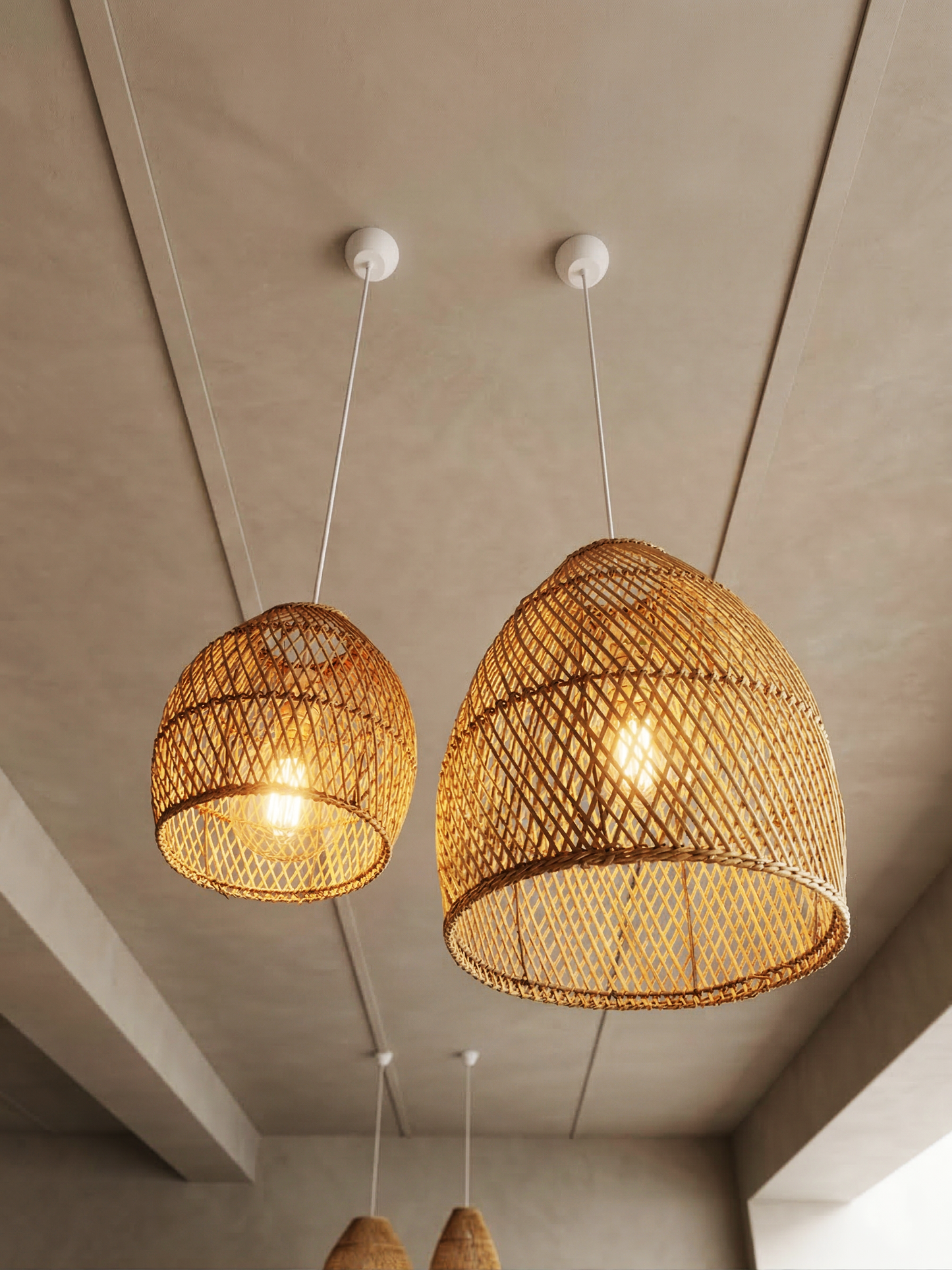 Beehive Pendant Lampshade (X-Weave)