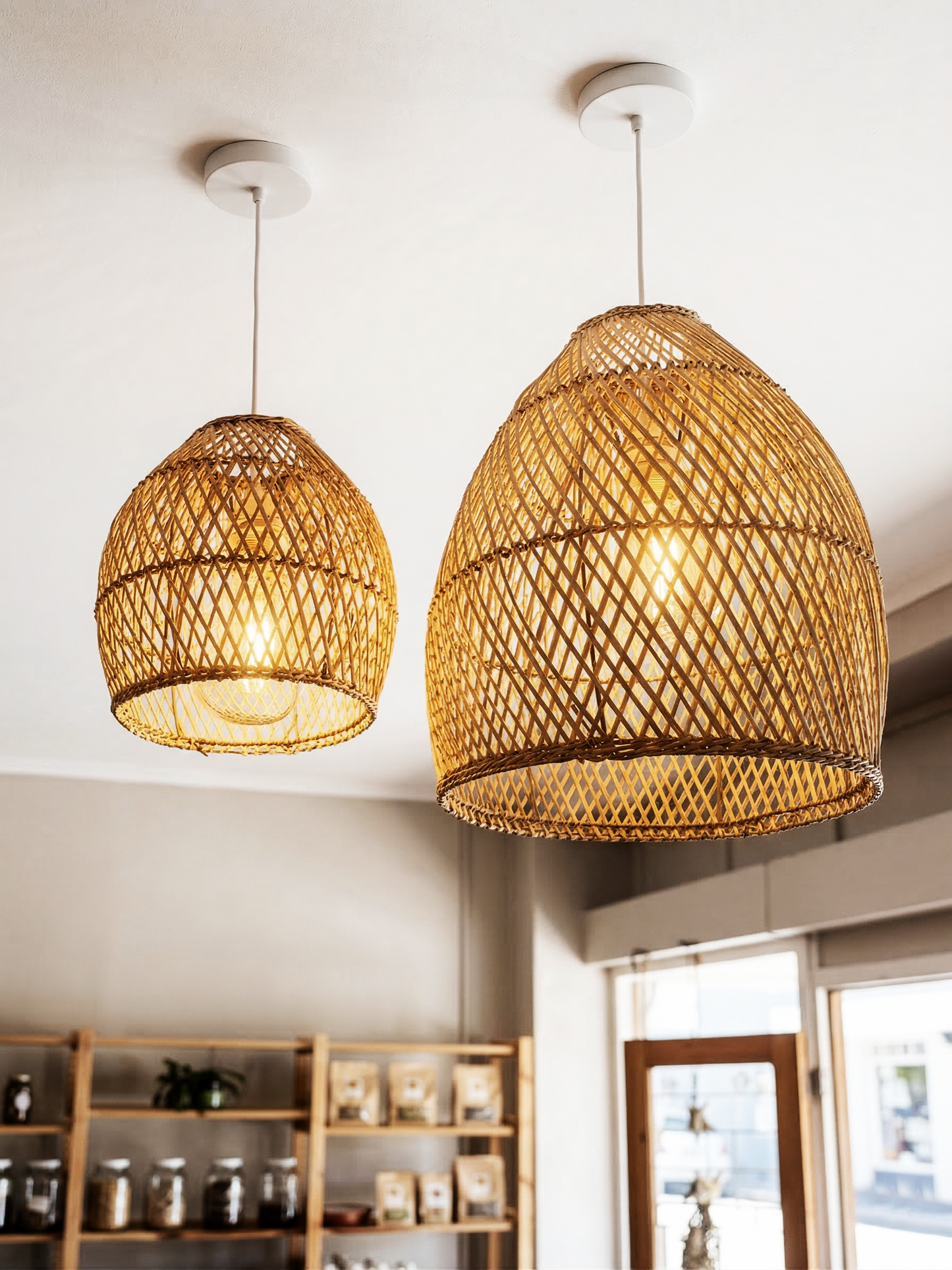 Beehive Pendant Lampshade (X-Weave)
