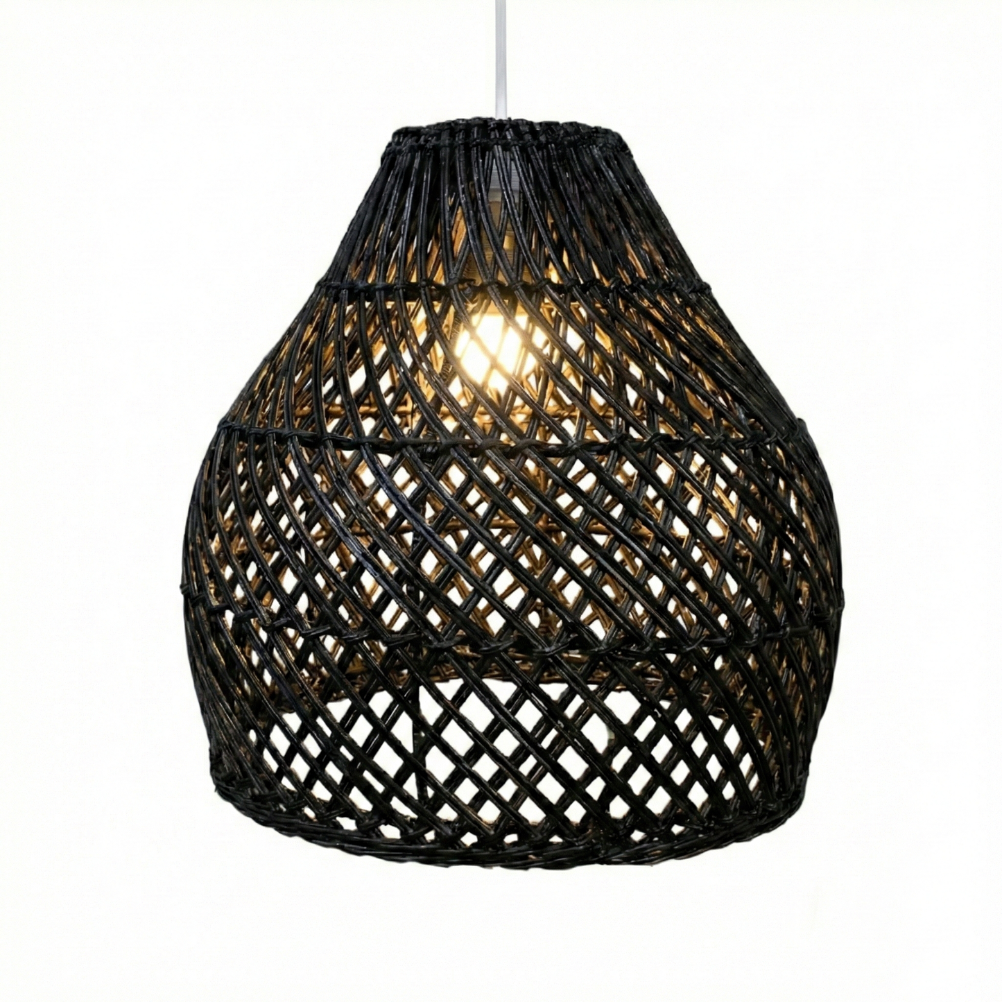 Bell Pendant Lampshade (X-Weave)