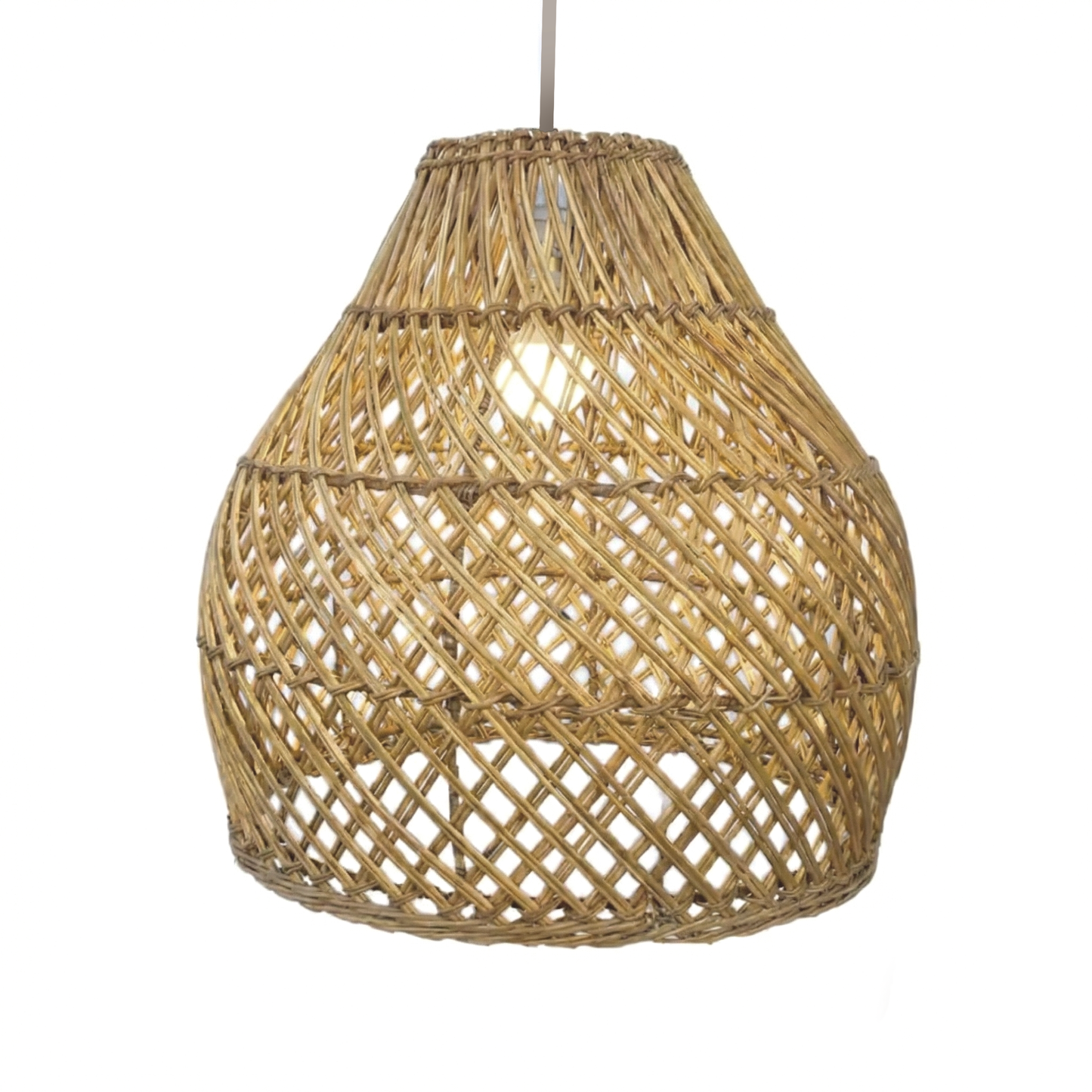 Bell Pendant Lampshade (X-Weave)