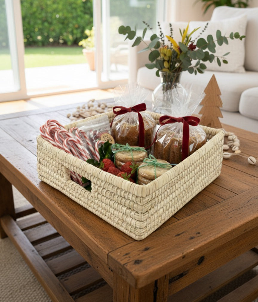 Cane Tray Baskets (Rectangular)