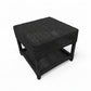 Malawi Furniture - Classic Bed Side Table - Painted Black