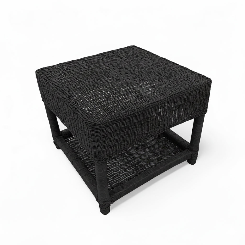 Malawi Furniture - Classic Bed Side Table - Painted Black