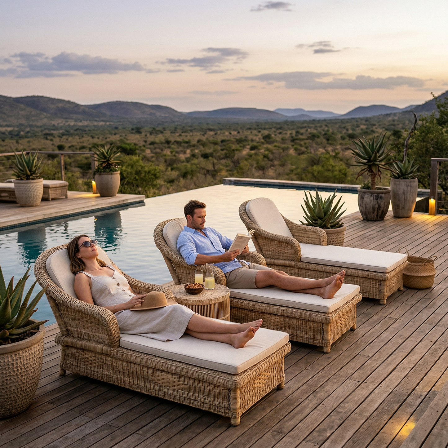 Malawi Classic Chaise Lounger
