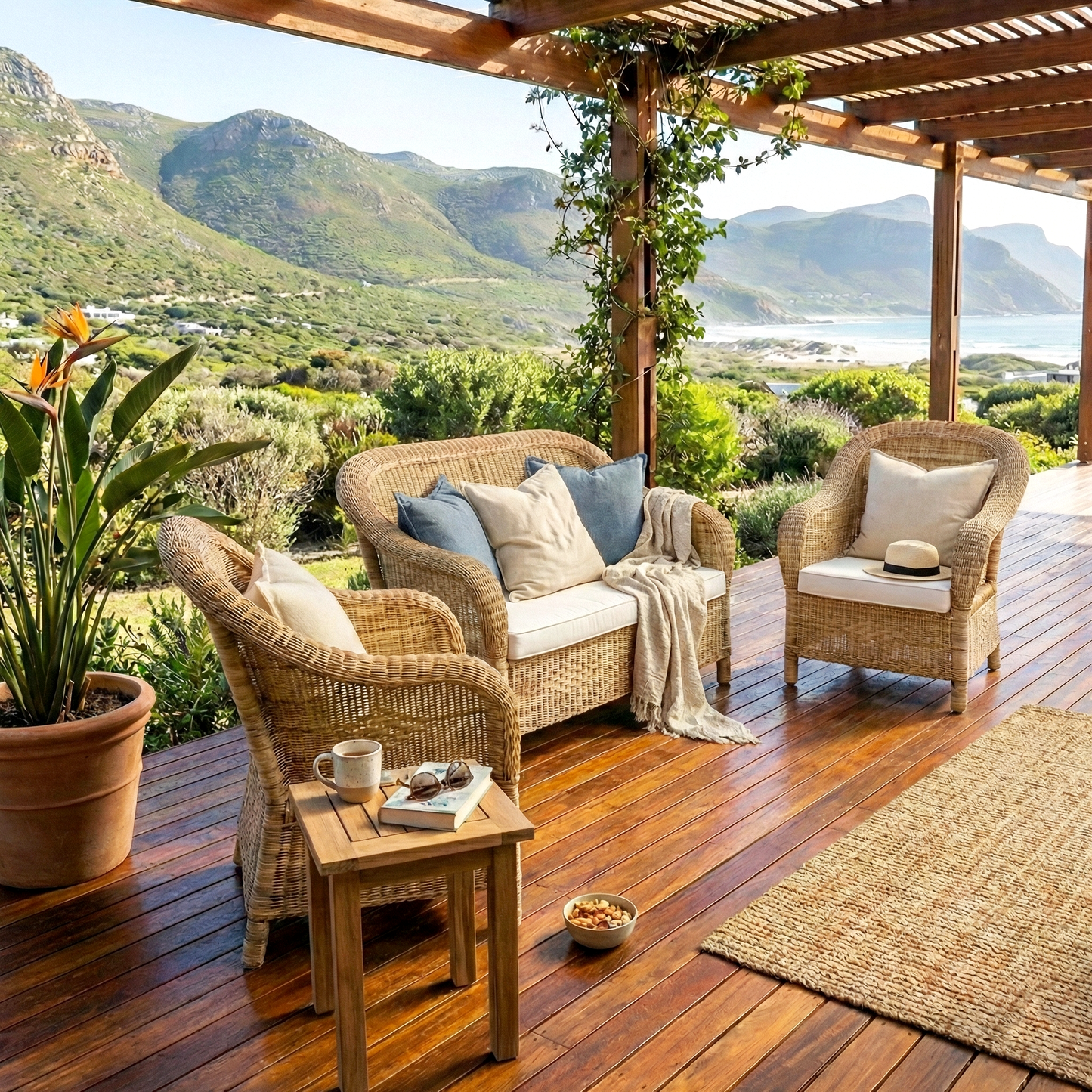 Classic Malawi Couch Set (Option 4)