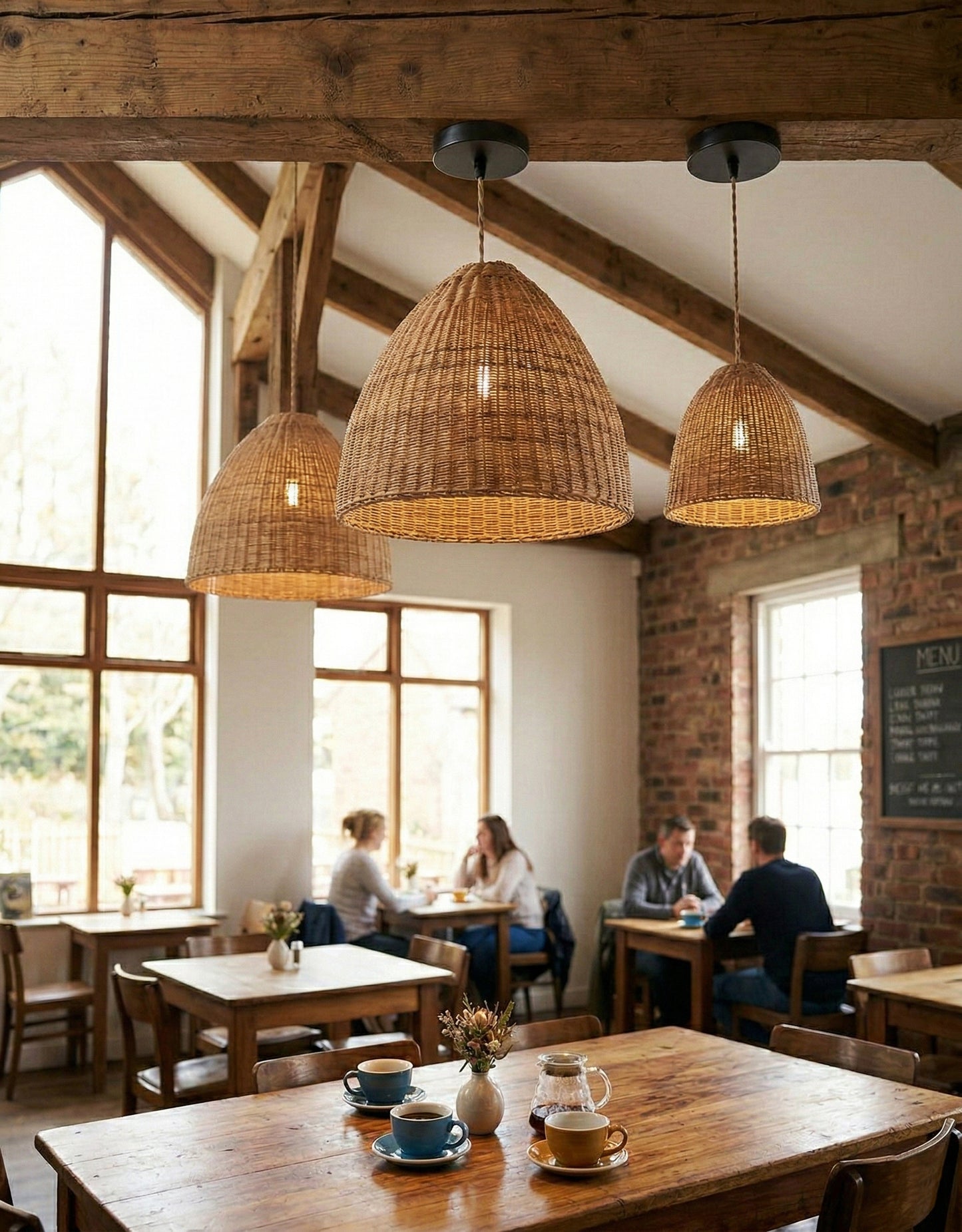 Dome Pendant Lampshade (Closed weave)