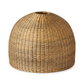 Handmade Quality Woven Cane Dome Lampshade From Malawi Furniture. Authentic and natural textures to create. a warm and inviting environment.