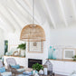 Dome Pendant Lampshade (Straight weave)