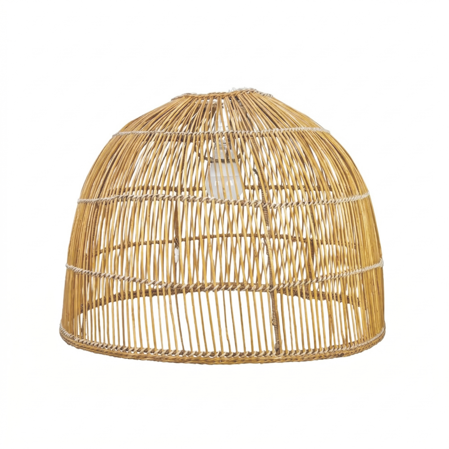 Dome Pendant Lampshade (Straight weave)