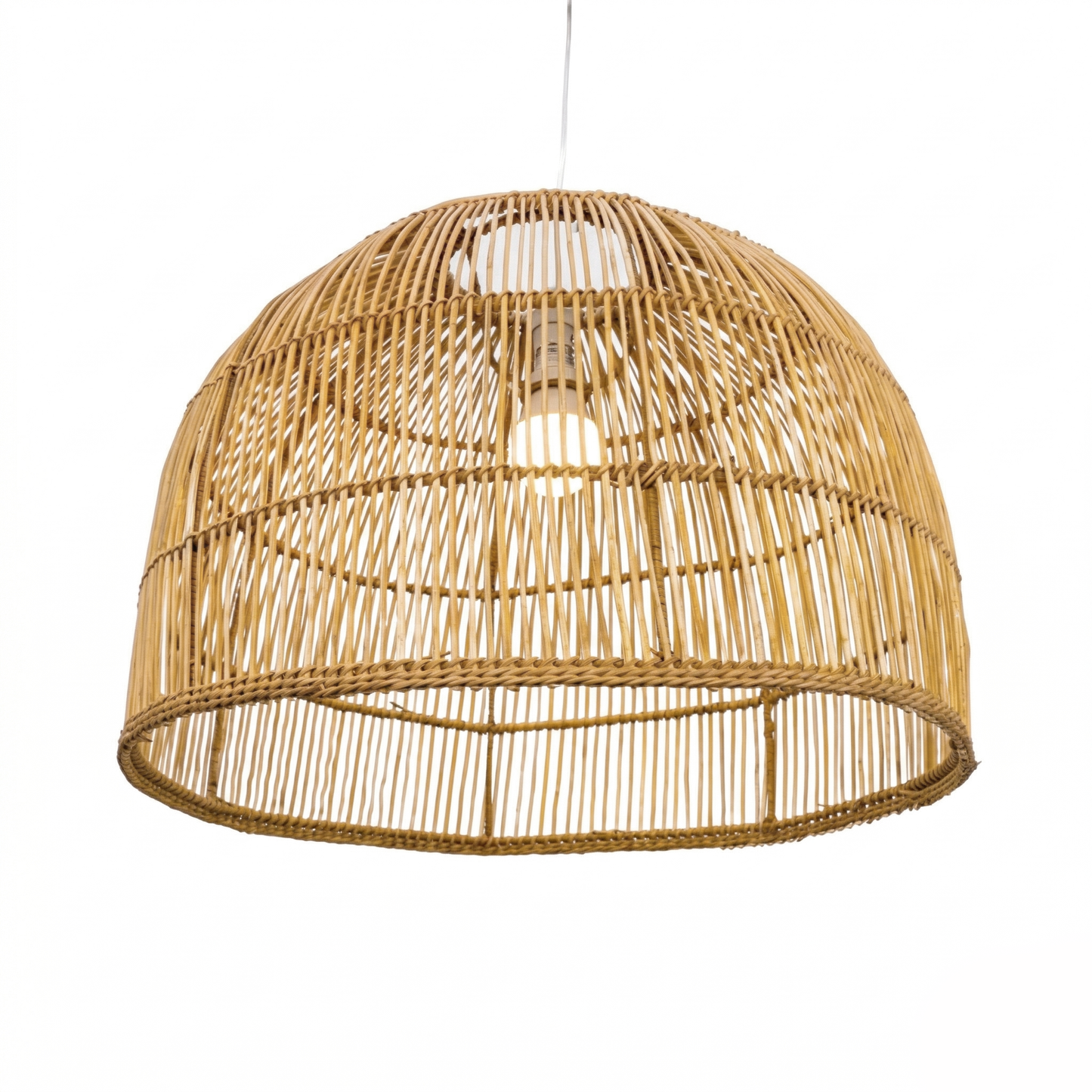Dome Pendant Lampshade (Straight weave)