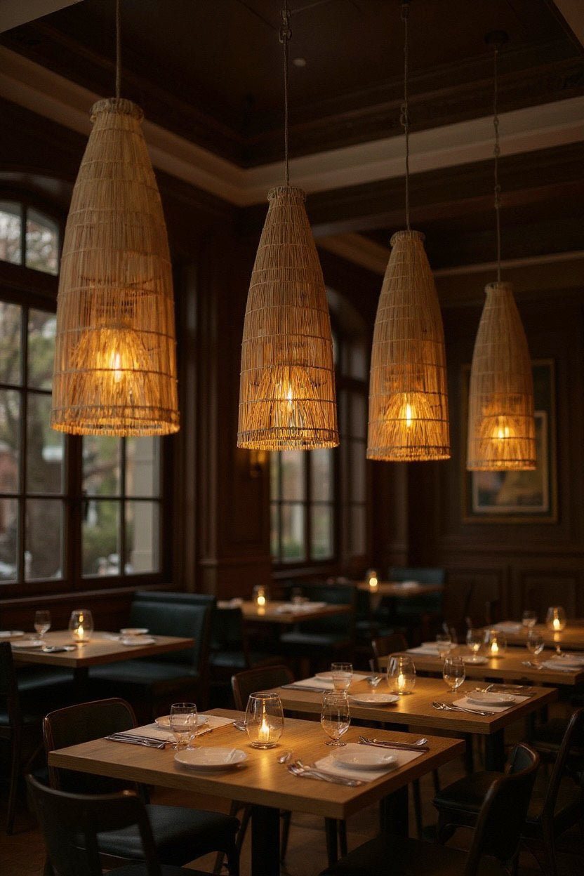 Malawi Furniture - Fishtrap/ Fish Trap Pendent Lampshade