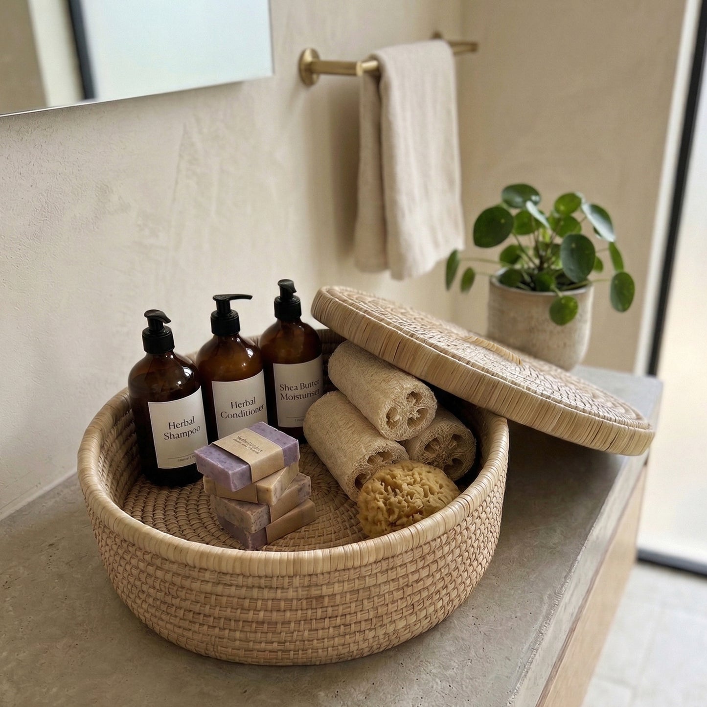 Flat Lid Basket