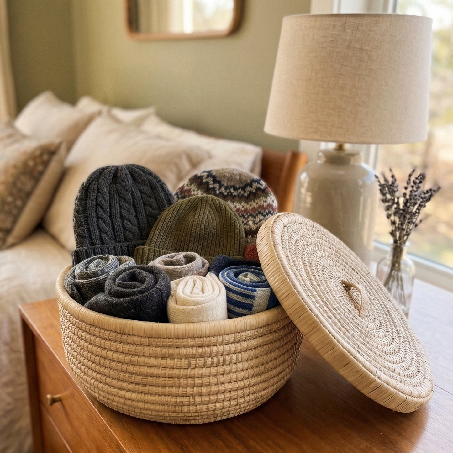 Flat Lid Basket
