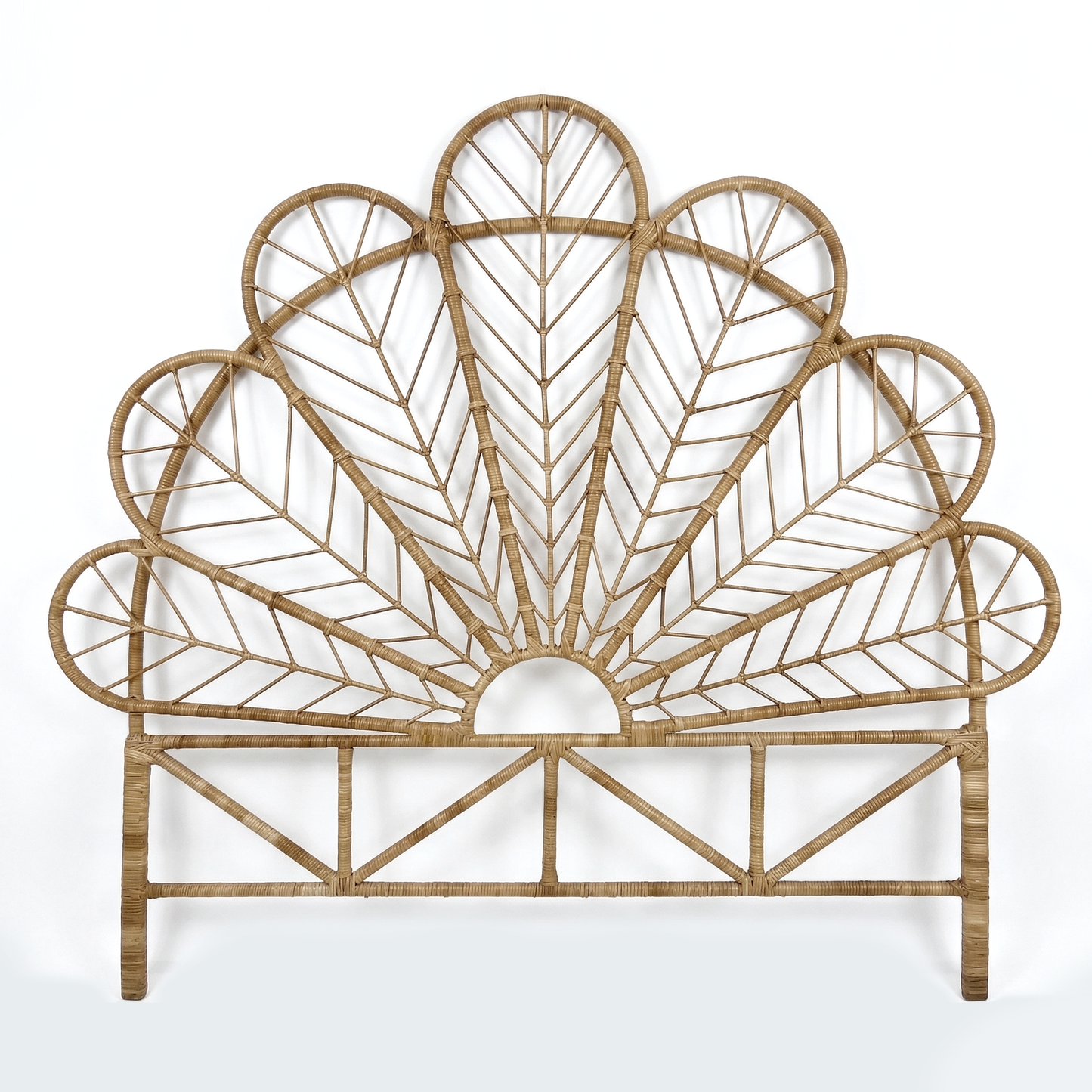 Cane Flower Headboard