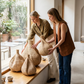 Artisanal hand-woven Garlic Gourd Baskets from Malawi Furniture, a unique and natural storage and decor solution available online in multiple sizes. Perfect features for coffee shops, restaurants, homes and retailers.