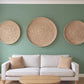 Round Ilala Cane Trays wall art decor