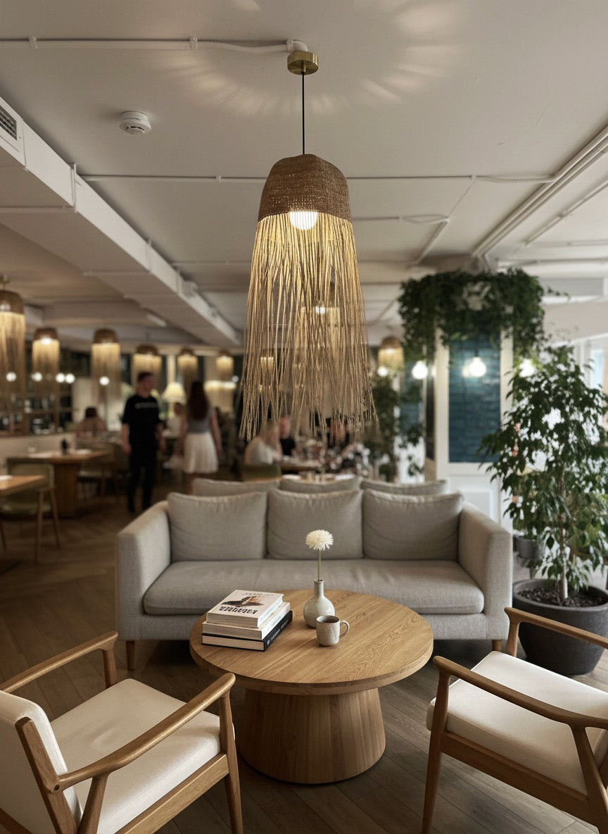 Jellyfish Tassel Pendant Lampshade