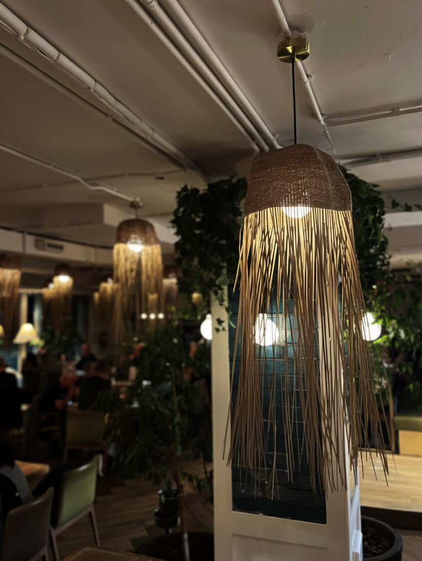 Jellyfish Tassel Pendant Lampshade