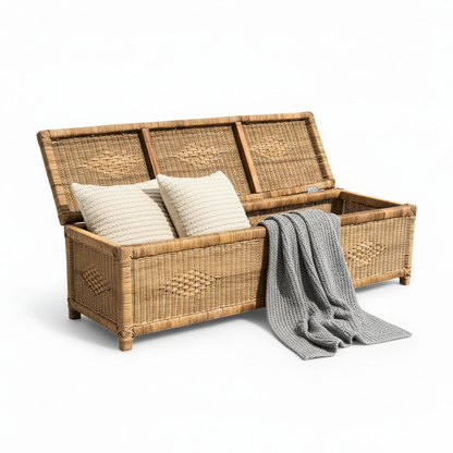 Malawi Furniture - Kist Filled With Cushions