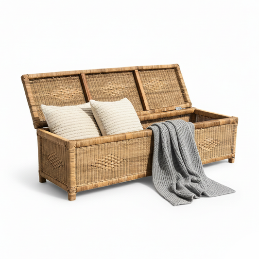 Malawi Furniture - Kist Filled With Cushions